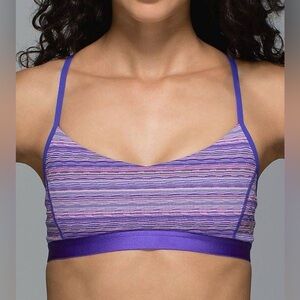 Lululemon Shala Bra, Space dye purple, size 6